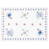 Galactic Adventure Party Tableclout Tischdecke (Vorderseite (Horizontal))