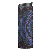 Galactic Bloom Mandala Thermosbecher (Nach links gedreht)