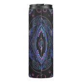 Galactic Bloom Mandala Thermosbecher (Rückseite)