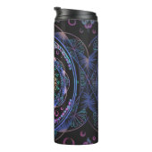 Galactic Bloom Mandala Thermosbecher (Nach rechts gedreht)