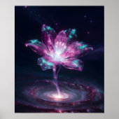 Galactic Bloom Poster (Vorne)