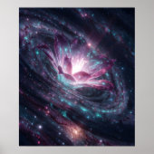 Galactic Bloom Poster (Vorne)