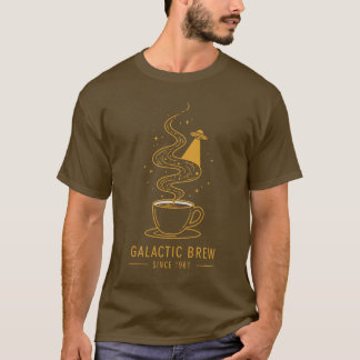 Galactic Brew - Interstellar Coffee seit 1961 T-Shirt