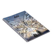 Galactic Butterfly Notizblock (Rechte Seite)