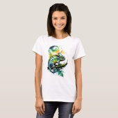 Galactic Chameleon T-Shirt (Vorne ganz)