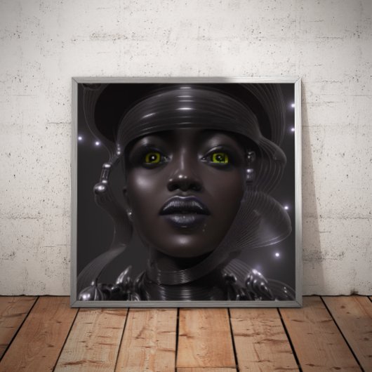 Galactic Cyborg Poster