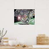 Galactic Double Daisy Cutter 2015 Poster (Küche)