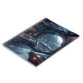 Galactic Dreams notebooks galaxy Notizblock (Linke Seite)