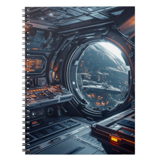 Galactic Dreams notebooks galaxy  Notizblock (Vorderseite)