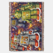 Galactic exploration cosmic art decke (Vorderseite Vertikal)