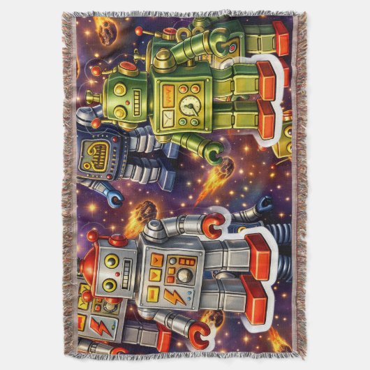 Galactic exploration cosmic art decke (Vorderseite Vertikal)