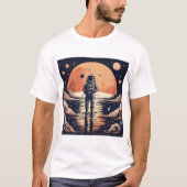 Galactic Explorer: Reise über die Sterne hinaus T-Shirt (Vorderseite)
