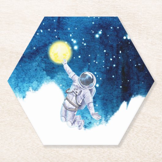 Galactic Explorers Paper Untersetzer (Vorderseite)