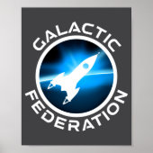 Galactic Federation Logo _1  Poster (Vorne)