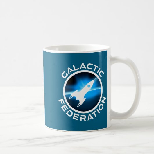 Galactic Federation Logo Kaffeetasse (Rechts)