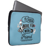 Galactic Friends Space | 13" Laptop Sleeve (Vorne Rechts)
