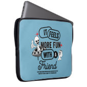 Galactic Friends Space | 15" Laptop Sleeve (Vorne Rechts)