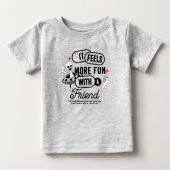 Galactic Friends Space | Baby T-shirt (Vorderseite)