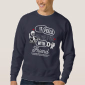Galactic Friends Space | Herren Sweatshirt (Vorderseite)