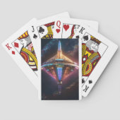 "Galactic Gamble: Marvel's Celestial Cruiser Card" Spielkarten (Rückseite)