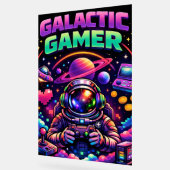 Galactic gamer acrylschild (Winkel)