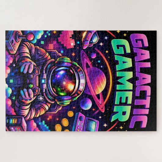 Galactic gamer puzzle (Horizontal)
