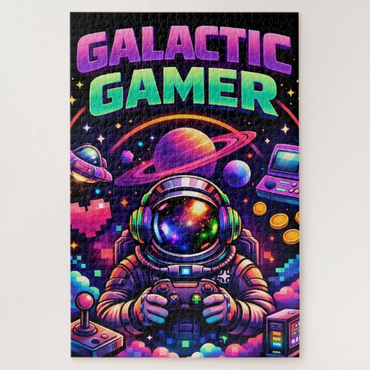 Galactic gamer puzzle (Vertikal)
