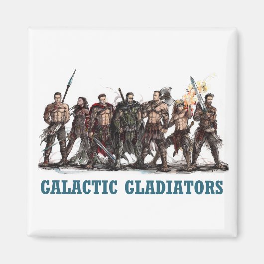 Galactic Gladiators Magnet (Vorne)