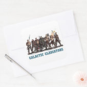 Galactic Gladiators Sticker (Umschlag)