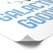 Galactic Goodies Astronaut Weltraum Geburtstag Poster (Ecke)