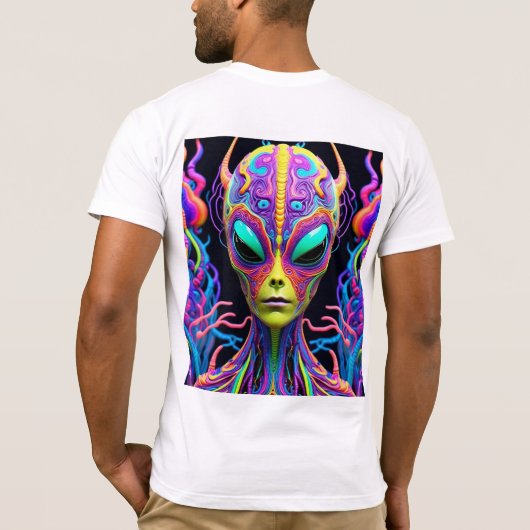 " GALACTIC GUARDIAN " T-Shirt (Rückseite)