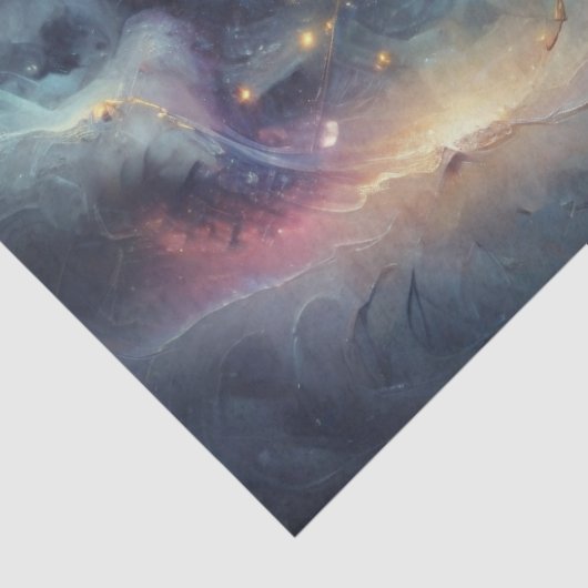 Galactic Heart Decoupage Seidenpapier (Detail)