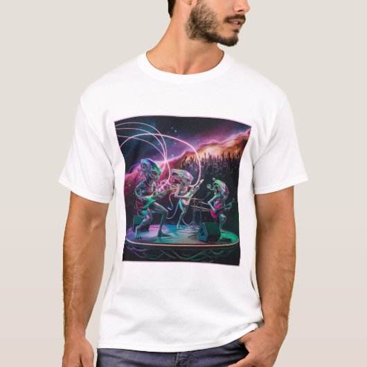 Galactic Jam Session T-Shirt (Vorderseite)