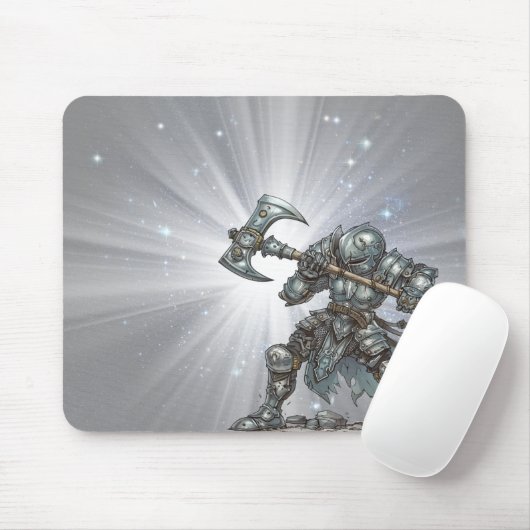 Galactic Knight Warrior Mousepad (Mit Mouse)