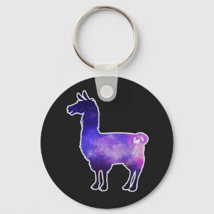 Galactic Llama Keychain Schlüsselanhänger