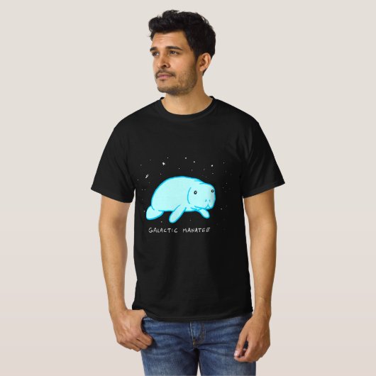 Galactic Manatee T - Shirt (Vorne ganz)