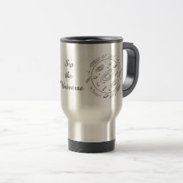 Galactic Minimalist Tumbler – Customizable Text  Reisebecher