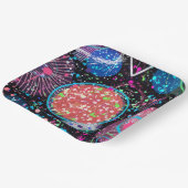 Galactic Neighborhood: Abstract  Pappteller (Gewinkelt)