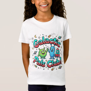 Galactic Pals Club Süße Aliens T-Shirt Kinder