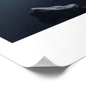 Galactic Pool Night – Astronauts Playing Cosmic Bi Poster (Ecke)