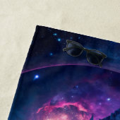 Galactic Portal Fantasy | kosmisches Gateway Strandtuch (Beispiel)