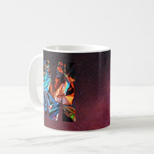 Galactic Prism Initial m Tasse (Vorderseite Links)