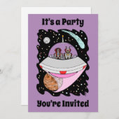 Galactic Road Trip 2018 Einladung (Vorne/Hinten)