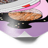 Galactic Road Trip 2018 Fotodruck (Ecke)