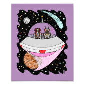 Galactic Road Trip 2018 Fotodruck (Vorne)