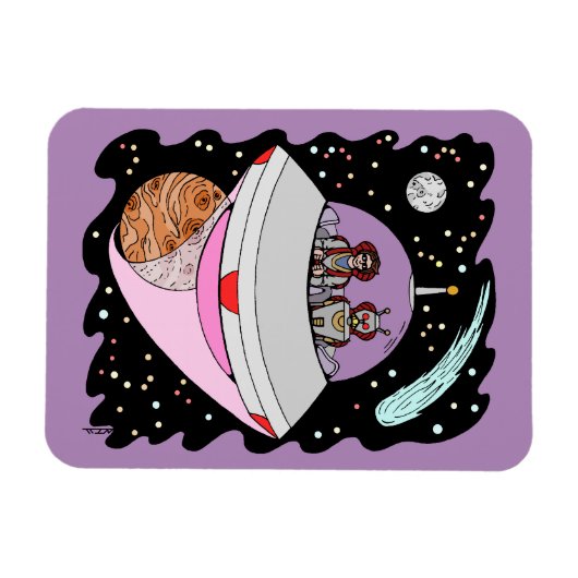 Galactic Road Trip 2018 Magnet (Horizontal)