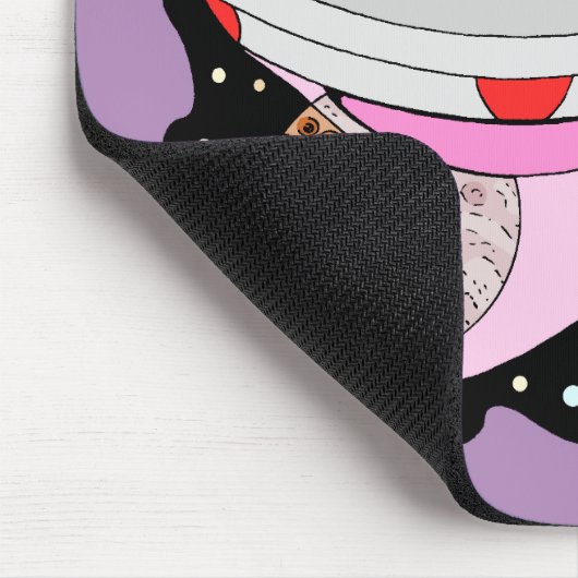 Galactic Road Trip 2018 Mousepad (Ecke)