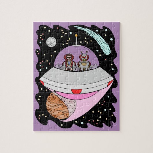 Galactic Road Trip 2018 Puzzle (Vertikal)