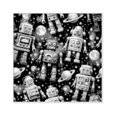 Galactic robot exploration cosmic gummistempel (Prägung)