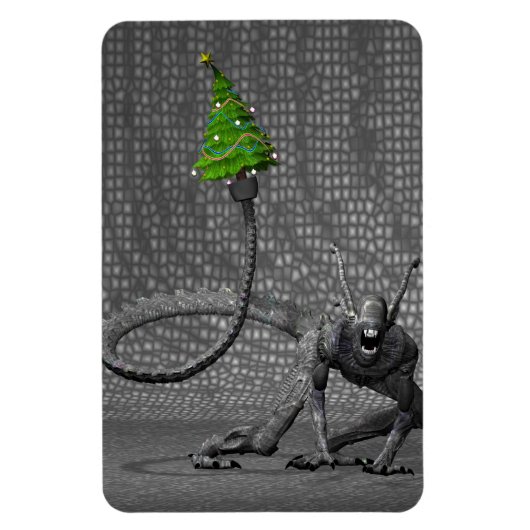 Galactic Santa Claus Magnet (Vertikal)